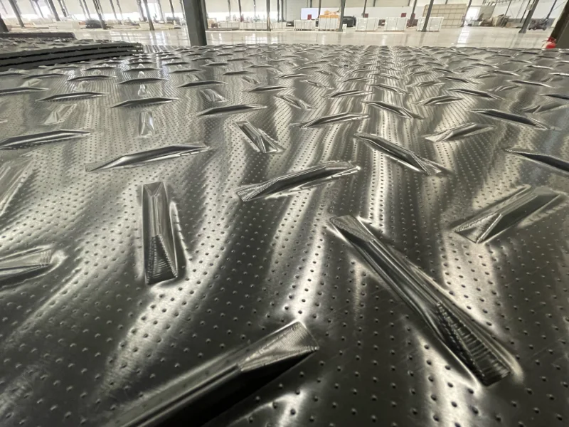 HDPE Anti-Slip Road Paving Panels