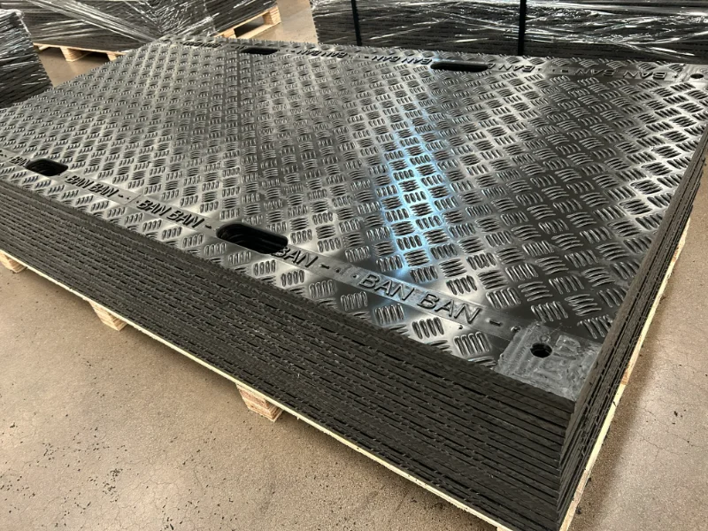 HDPE Anti-Slip Road Paving Panels