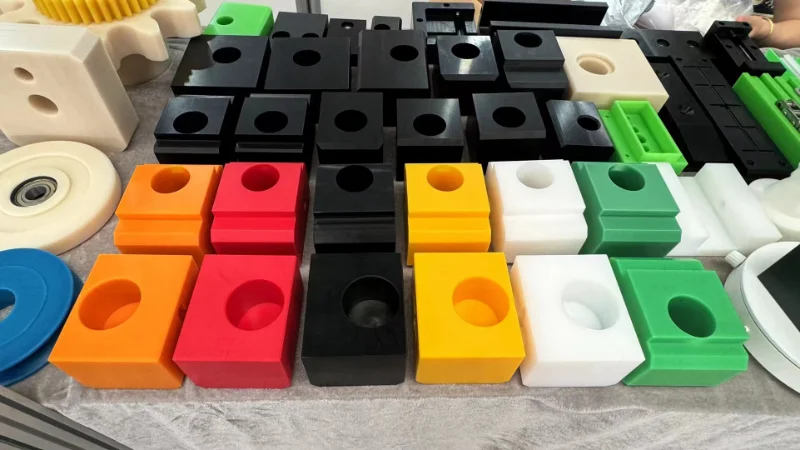 PE and PP plastic processing parts
