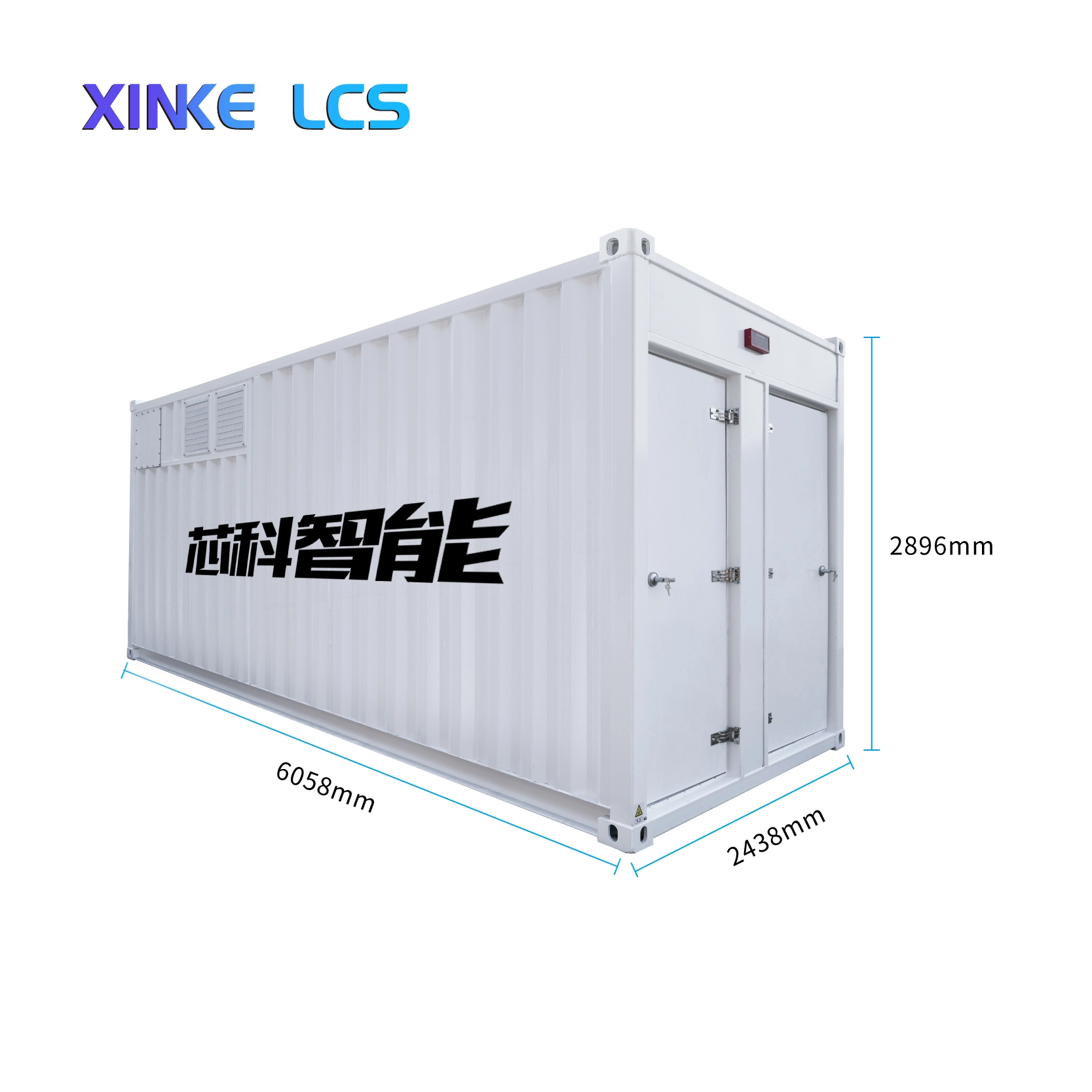 WhatsMiner 水冷服务器 100机位20HQ集装箱散热解决方案