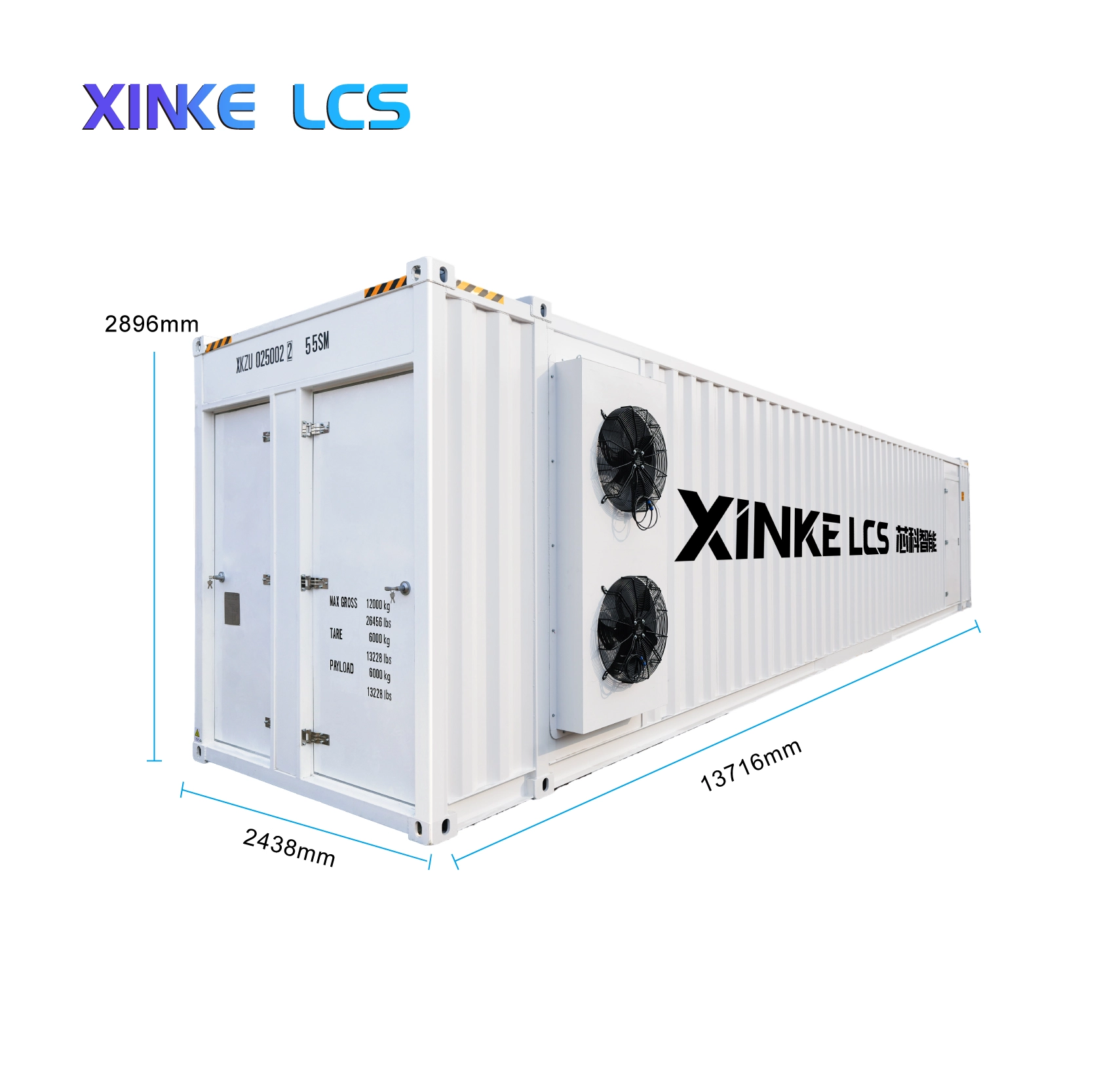 WhatsMiner 水冷服务器 240机位45HQ集装箱散热解决方案